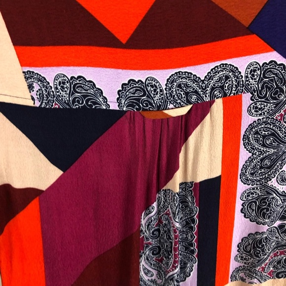 NWT Anthropologie Maeve Taryn Patchwork Shift Dress 0 - Picture 8 of 10